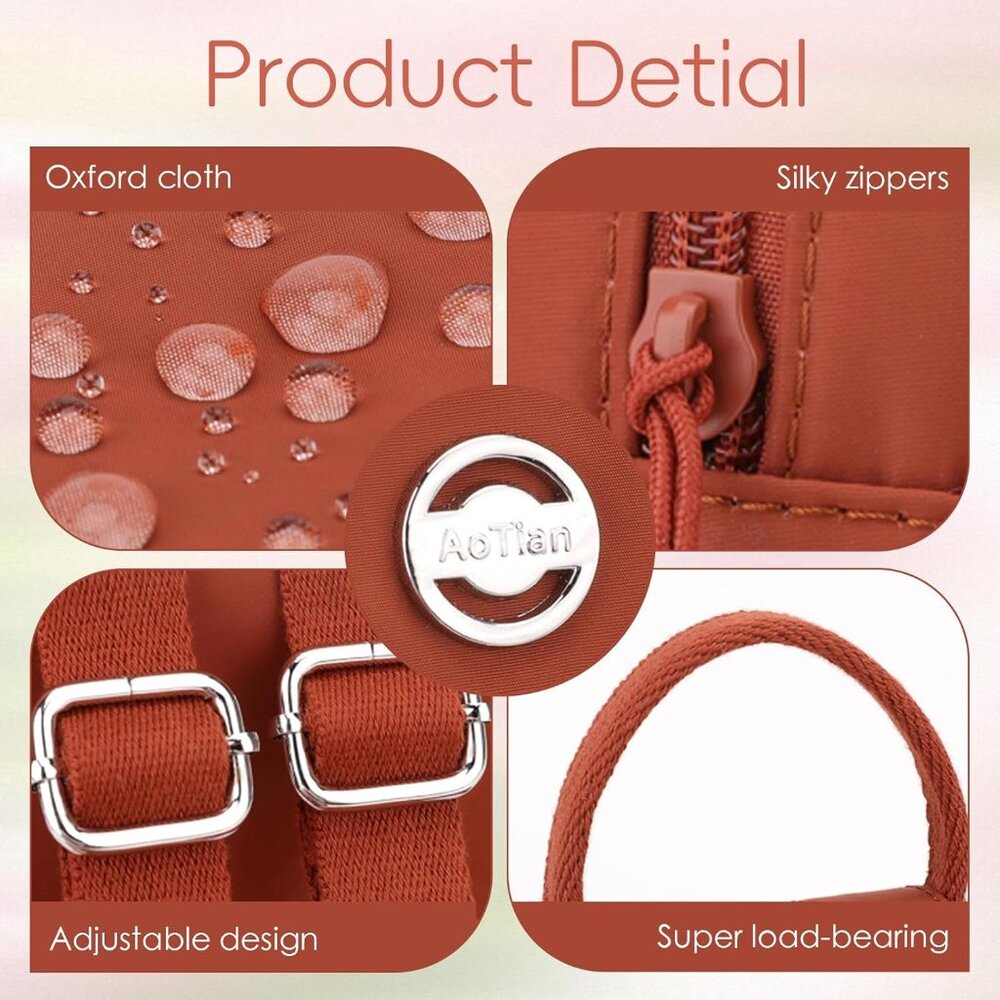 Functional Daypack Backpack In Shallow Khaki - Pe… - image 4